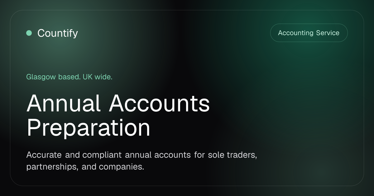Annual Accounts Glasgow | Countify
